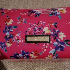 Adrienne V plastic floral travel case